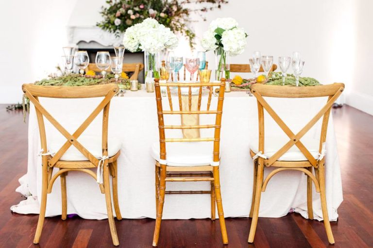 Luxmore Grande Estate wedding trends A Chair Affair french country chair