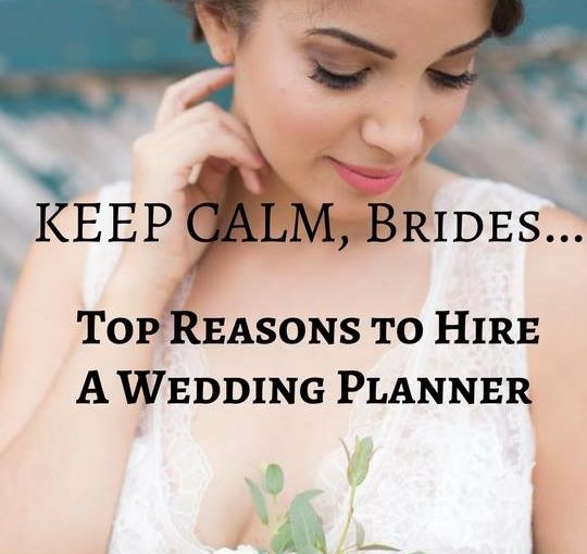 Why You Need a Day-Of Wedding Planner