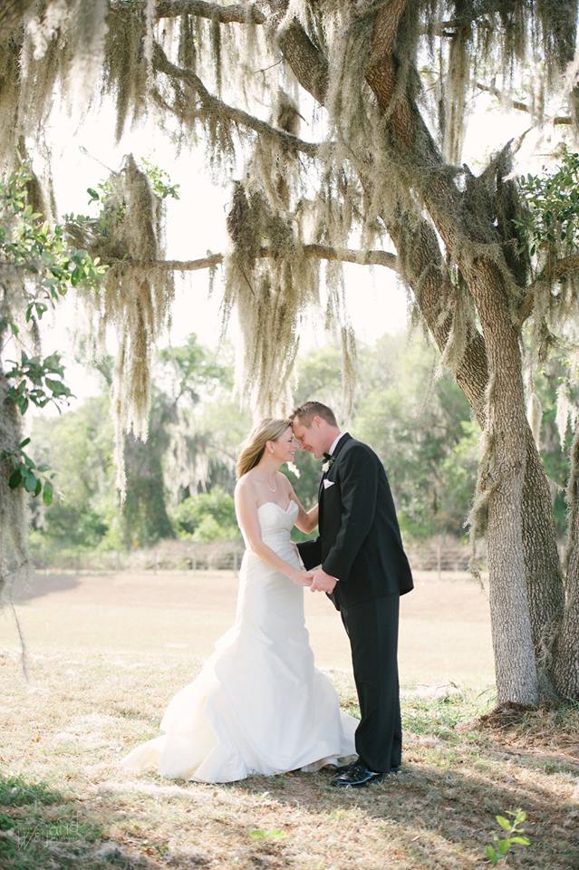 Bartow Tent Wedding A Chair Affair couple