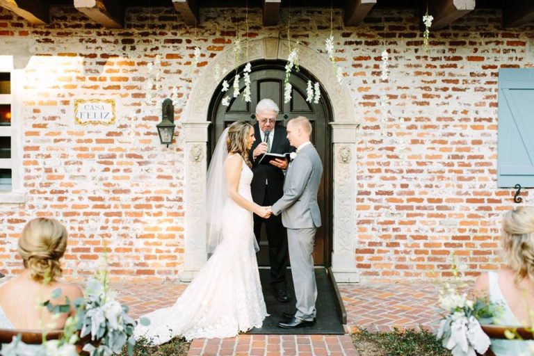 Casa Feliz Wedding A Chair Affair ceremony 2