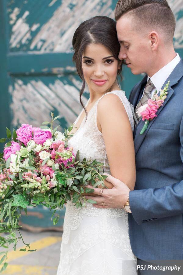 Downtown Deland Wedding Shoot A Chair Affair couple