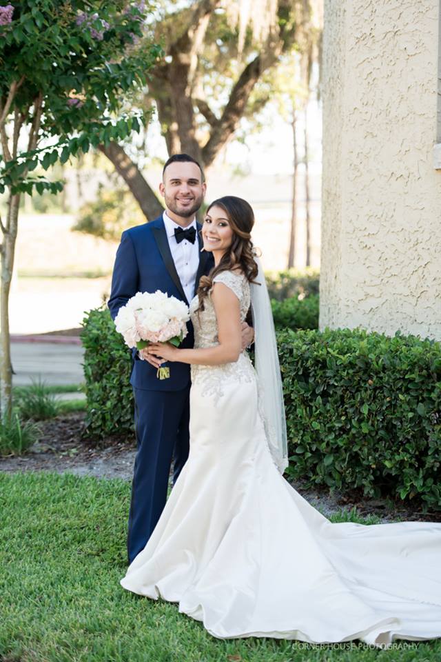 Holy Trinity Greek Orthodox Church Wedding A Chair Affair couple 1