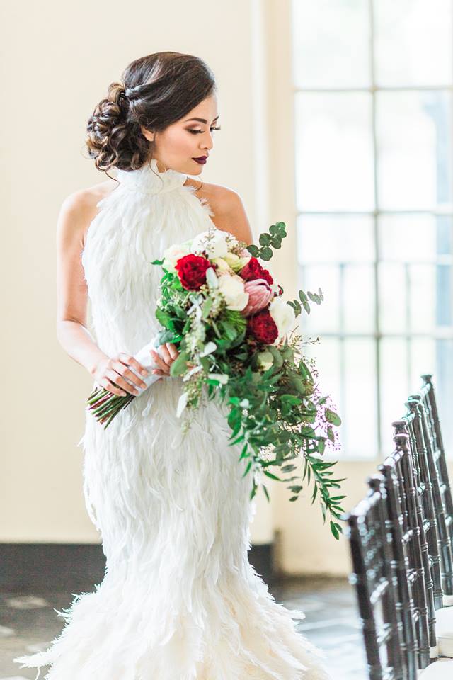 Lakeland Wedding Shoot A Chair Affair bride