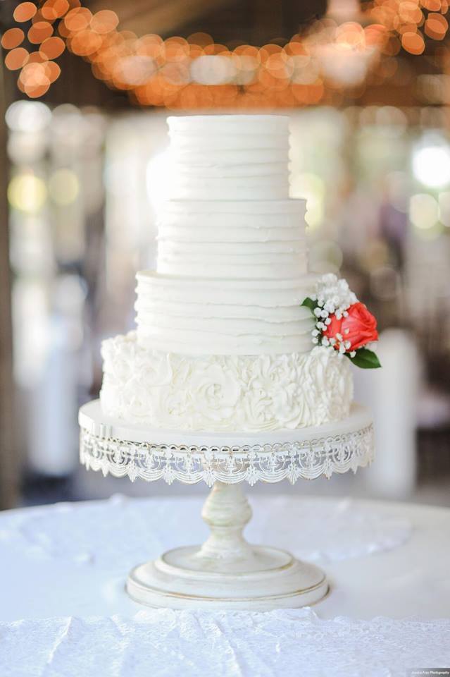 Paradise Cove Orlando Wedding A Chair Affair cake