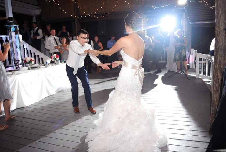 Paradise Cove Orlando Wedding A Chair Affair dancing