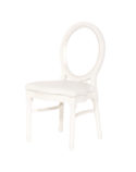 White King Louis Chair - White Pad - A Chair Affair Rentals