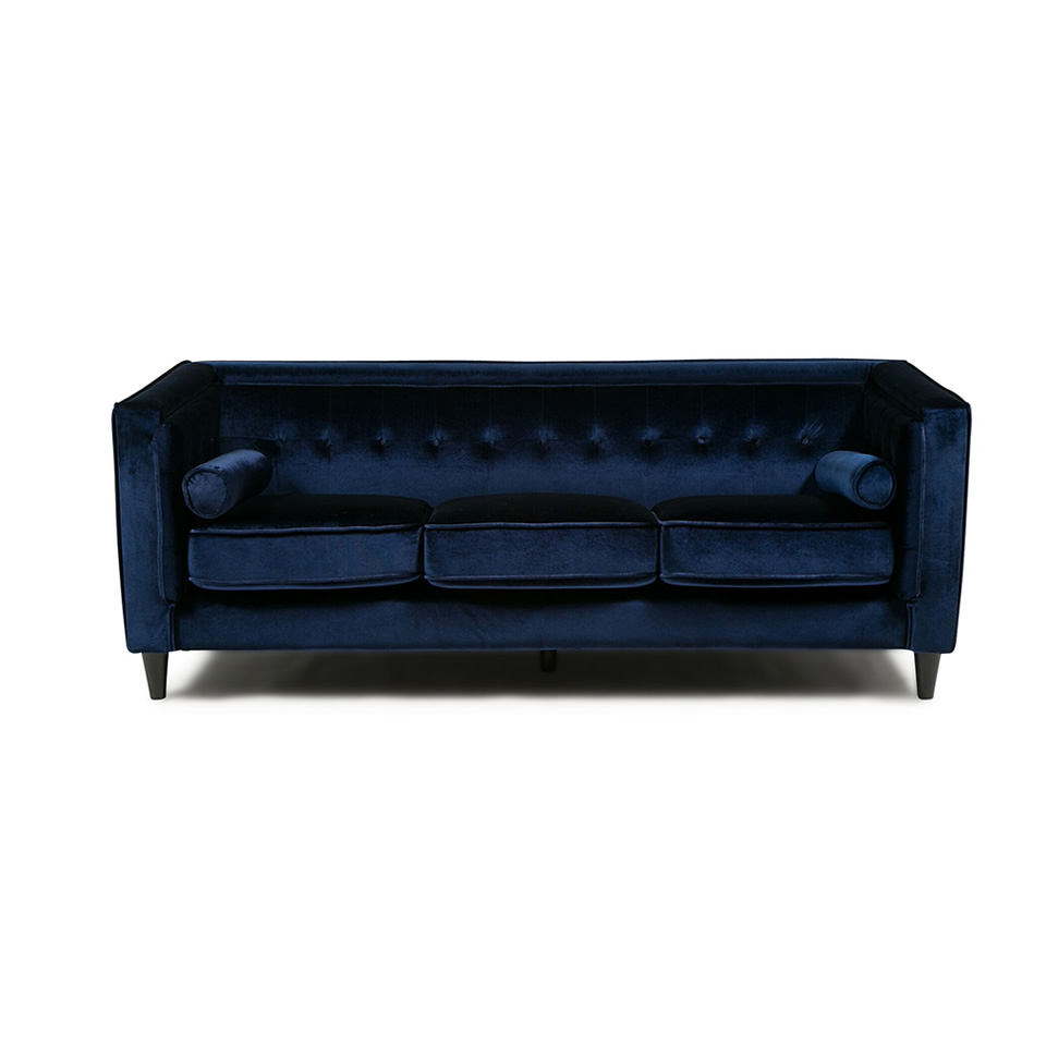 The Brighton Sofa- blue - A Chair Affair Rentals