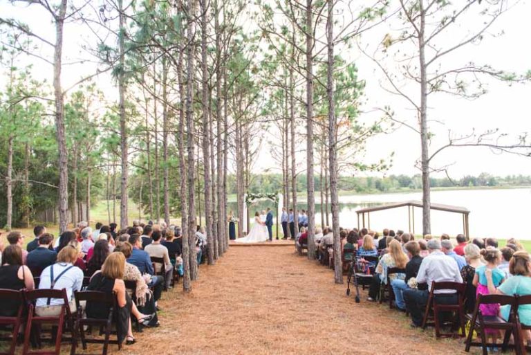 Skyline ranch wedding a chair affair mahogany fold chairs