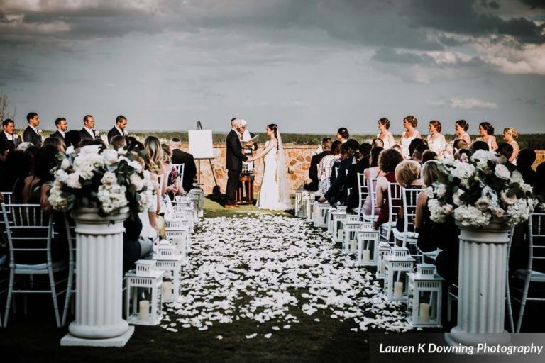 Bella Collina Wedding A Chair Affair white folding chairs 4