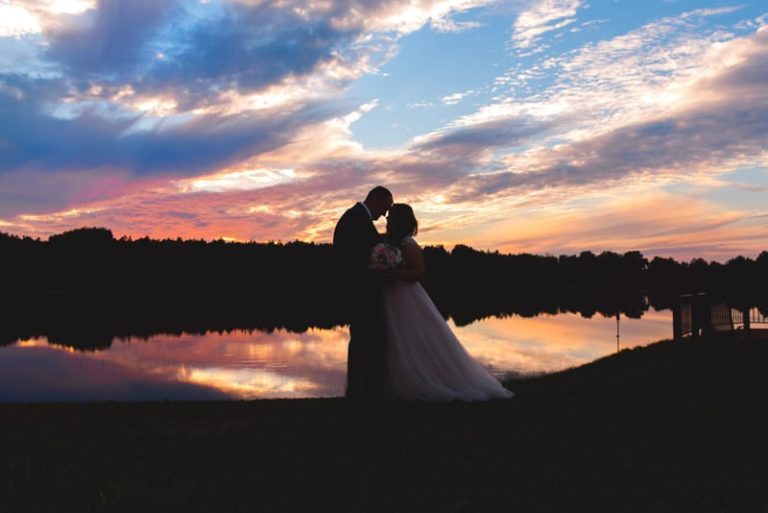 Skyline ranch wedding a chair affair sunset