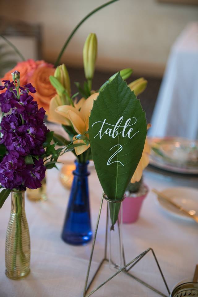 Mission Inn Resort Wedding Shoot A Chair Affair table numbers