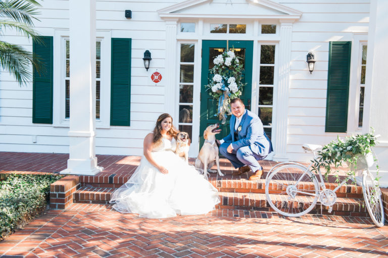 Cypress Grove Estate summer wedding A Chair Affair couple