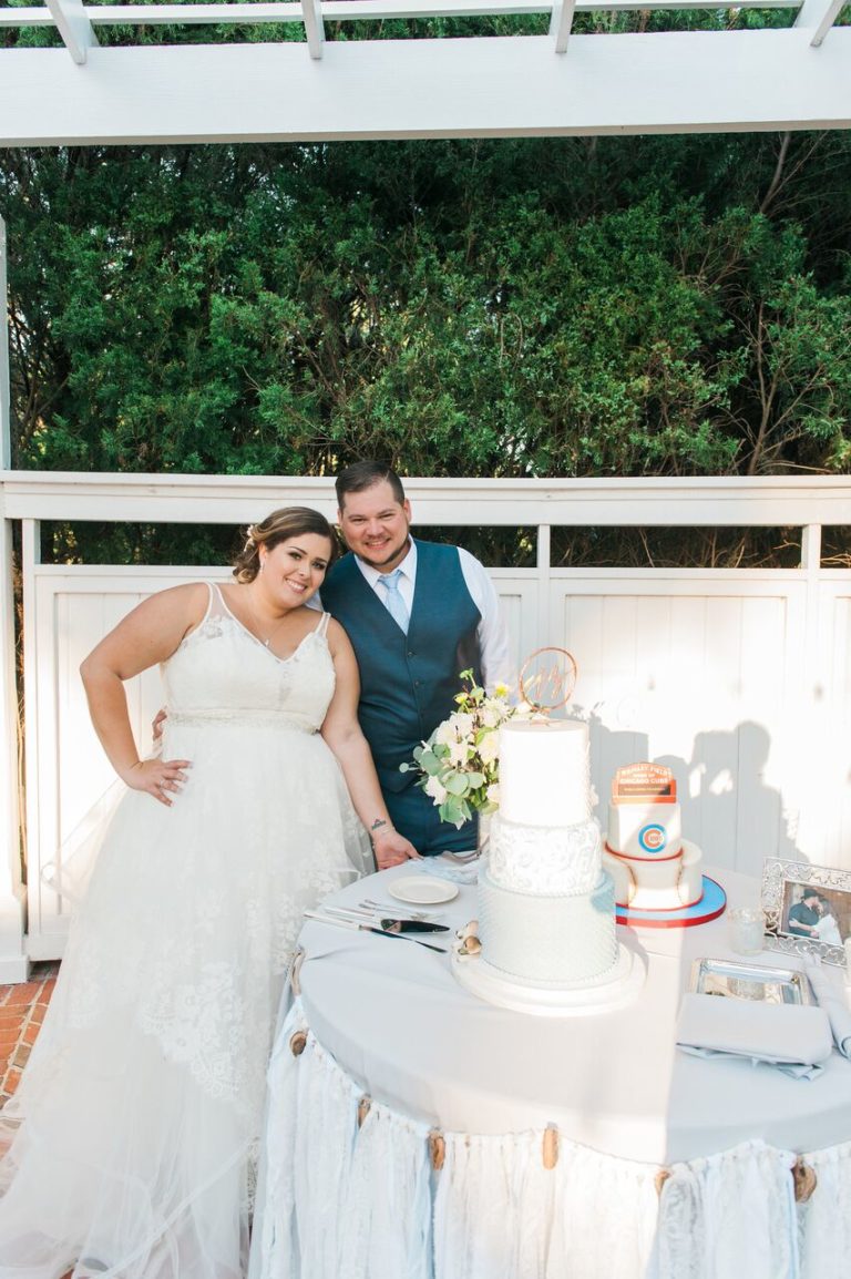 Cypress Grove Estate summer wedding A Chair Affair cake