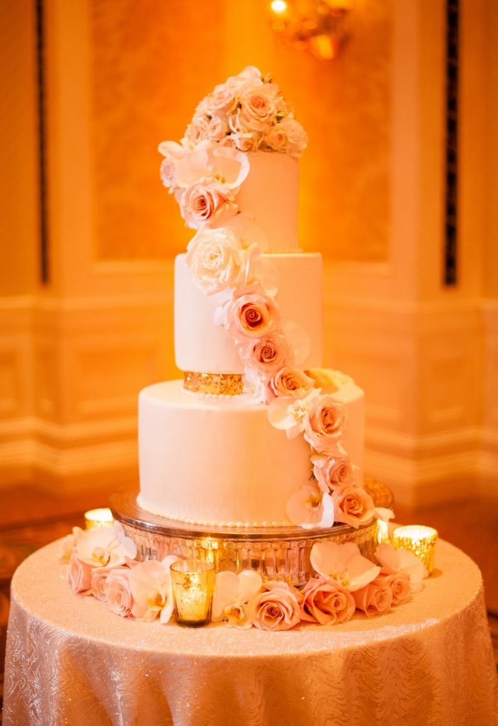 waldorf astoria wedding disney a chair affair cake