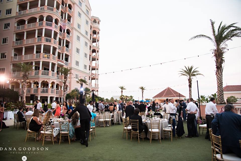 St. augustine wedding a chair affair gold chiavari chairs