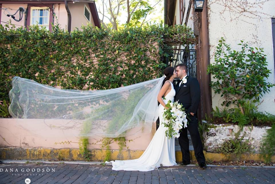 St. augustine wedding a chair affair newlyweds 1