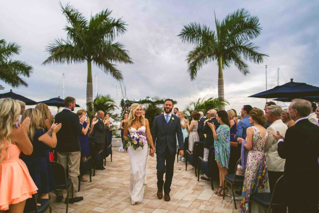 Eau Gallie Yacht Club Waterfront Wedding - A Chair Affair, Inc.