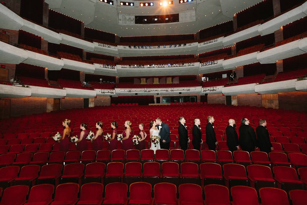 Broadway-inspired Wedding at Straz Center A Chair Affair Theatre