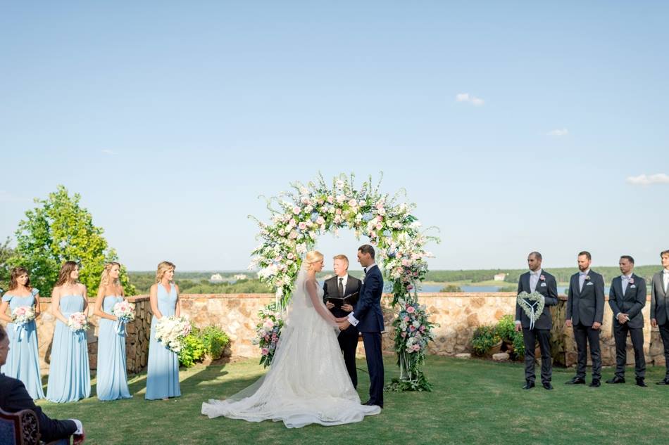 bella collina wedding a chair affair ceremony