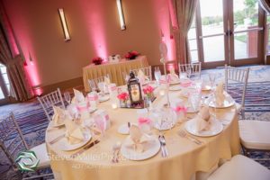 Classic White Wedding Reception A Chair Affair Silver Chiavari Chairs 2