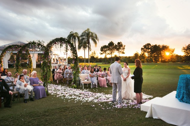 Garden Style Wedding A Chair Affair Ceremony