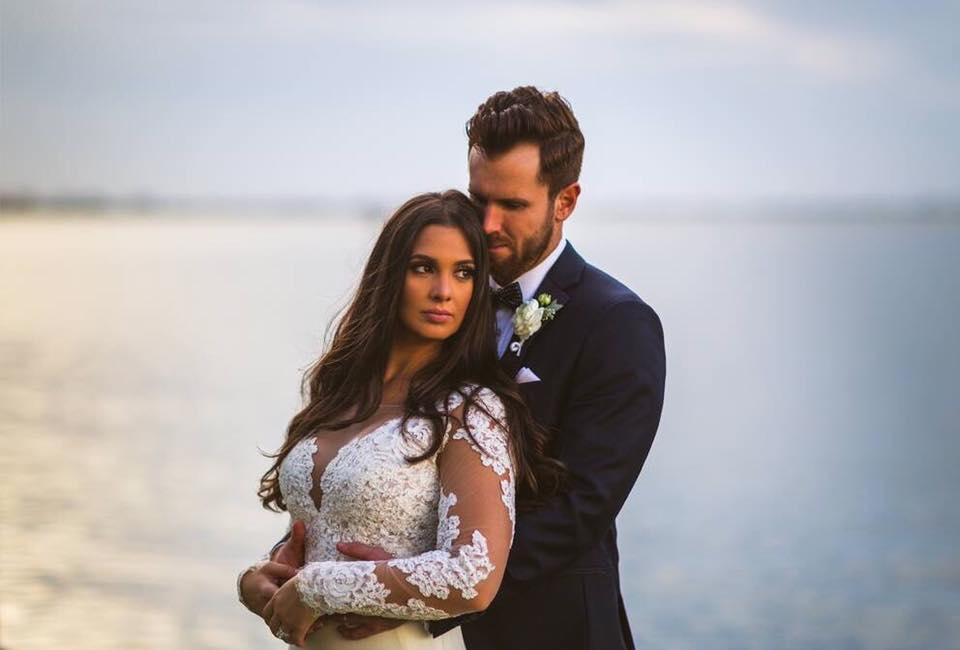 ritz Carlton Sarasota wedding a chair affair Bride and Groom