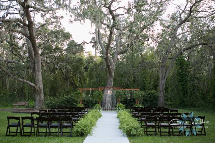 Once Upon a Time at Bakers Ranch wedding A Chair Affair Black Folding Chairs
