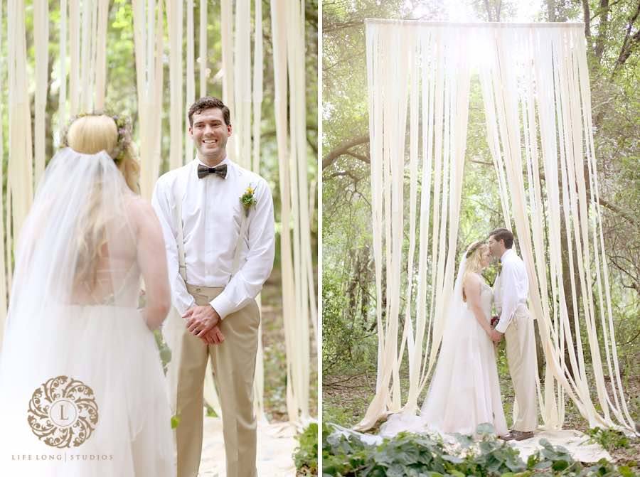 enchanted forest wedding a chair affair couple