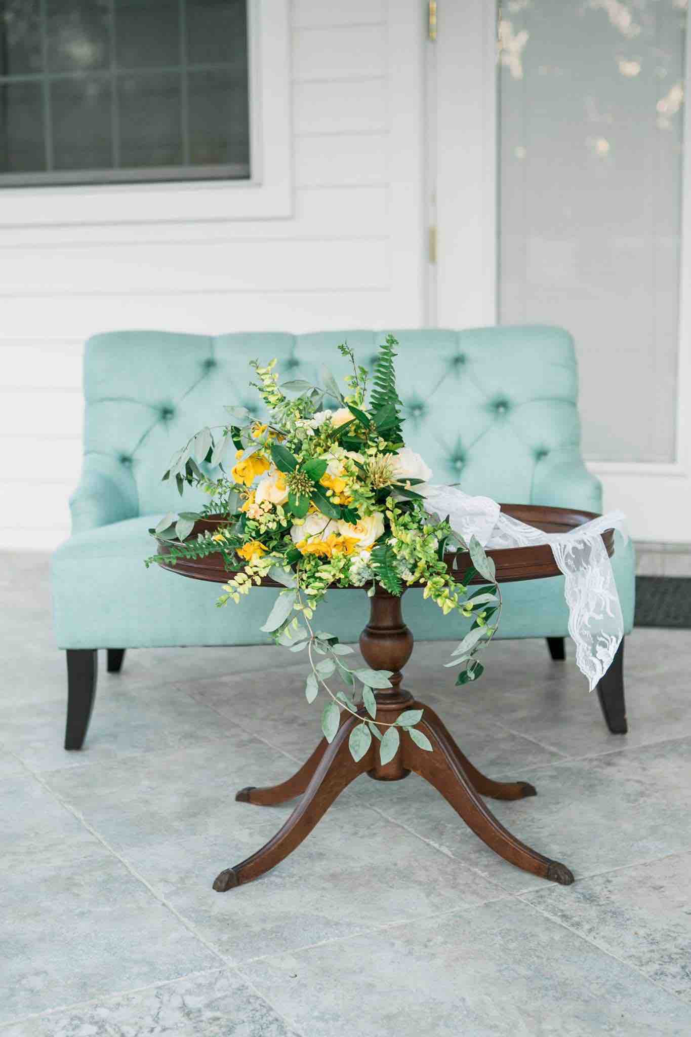 Arundel Estate Photoshoot A Chair Affair Savannah Seafoam Settee