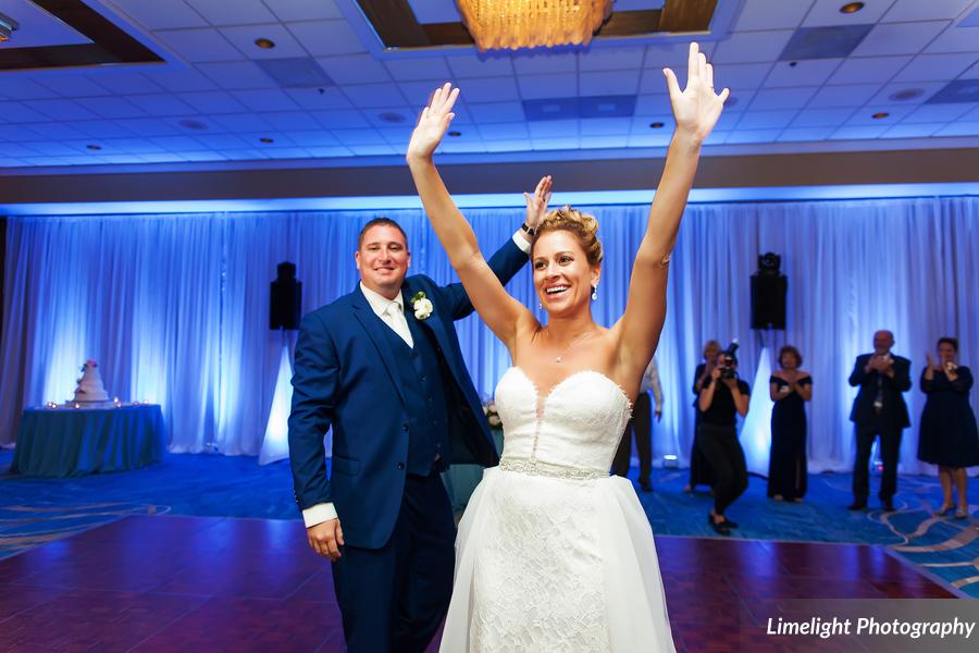 Hilton Clearwater Beach Wedding A Chair Affair Reception Couple