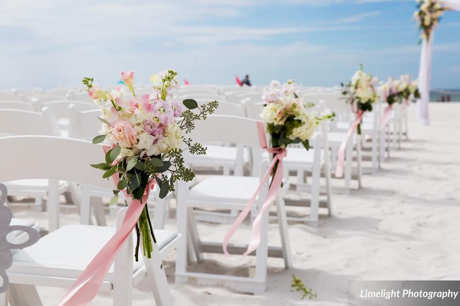 Hilton Clearwater Beach Wedding A Chair Affair White Folding Chairs