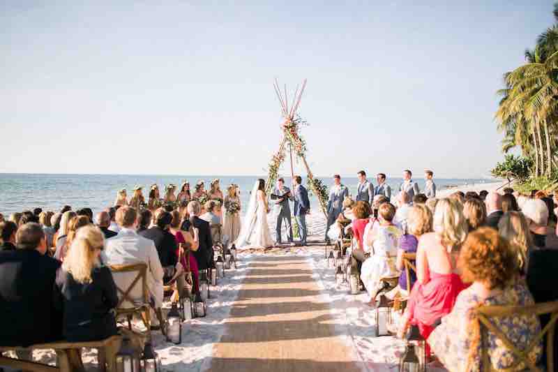 Luxurious Destination Wedding Along The Beach