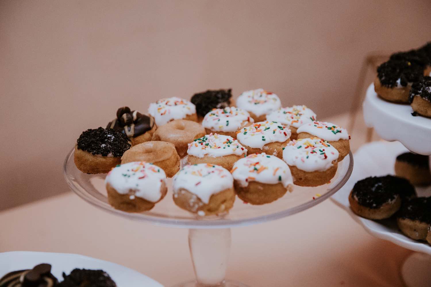 Rialto Theatre Wedding A Chair Affair Mini Doughnuts