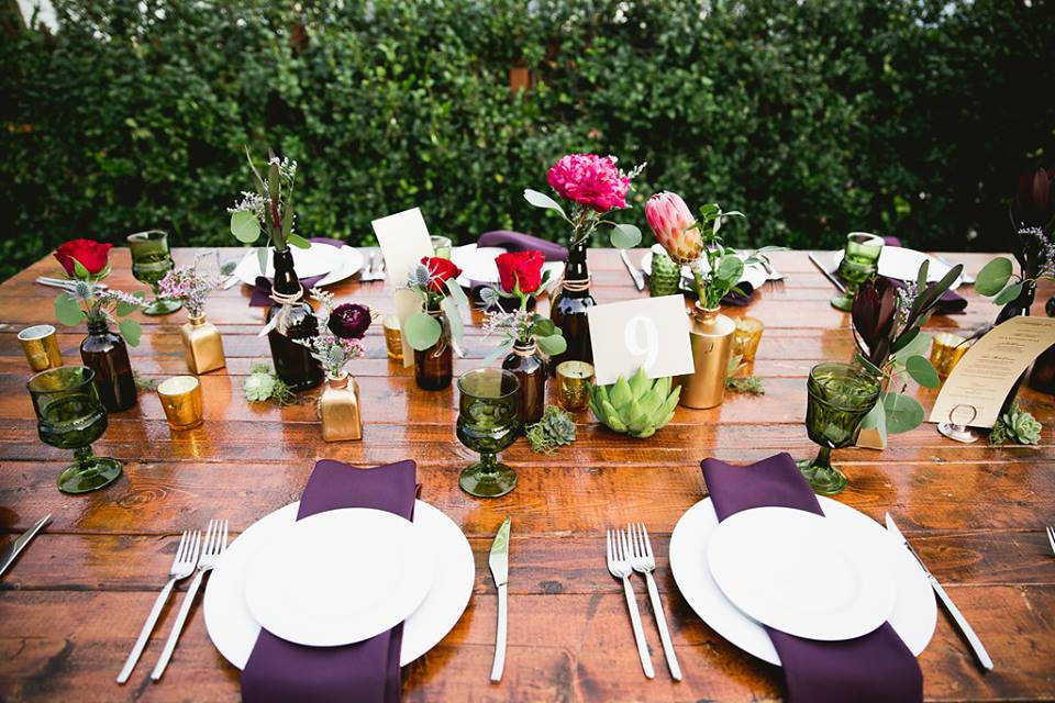 green bench brewing co wedding a chair affair mahogany farm table