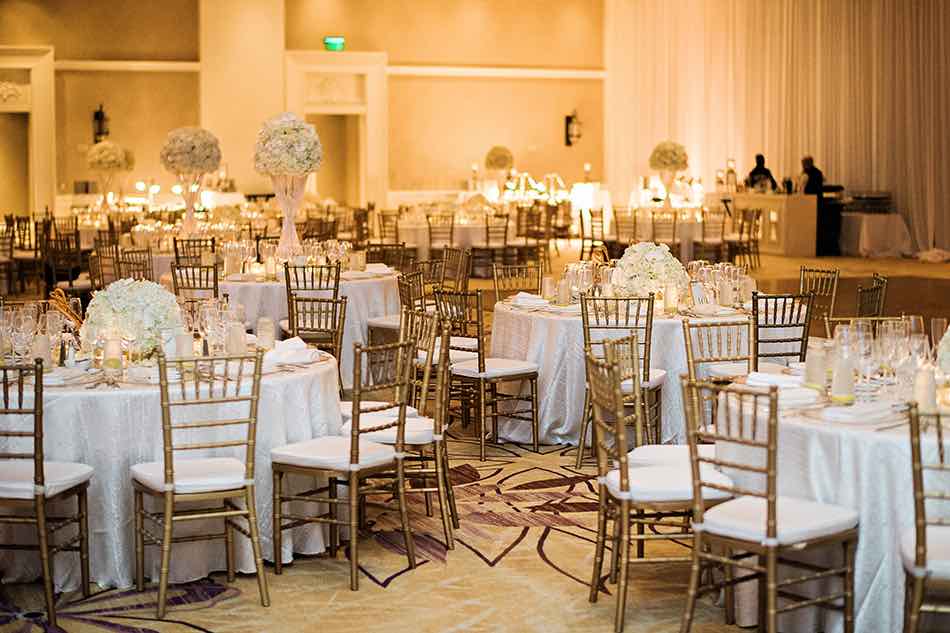 Jw Marriott Black And White Jewish Wedding A Chair Affair Inc