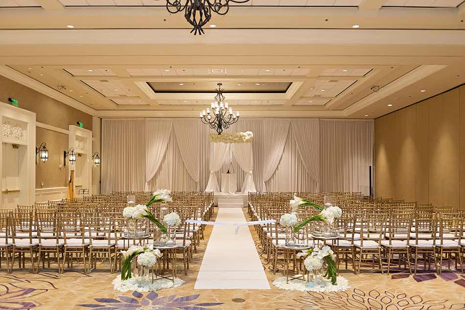 Jewish wedding A Chair Affair gold Chiavari chair