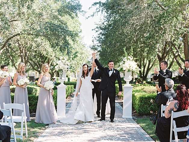 Summer Reunion Resort Wedding A Chair Affair White Folding Chairs After Ceremony