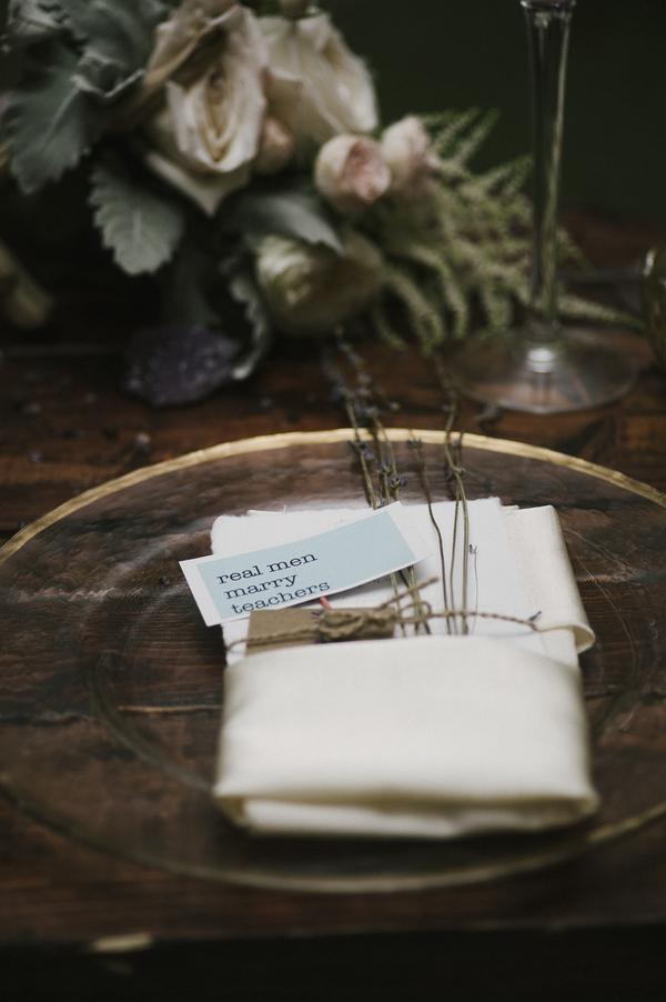 boho chic beach wedding A Chair Affair gold rim charger