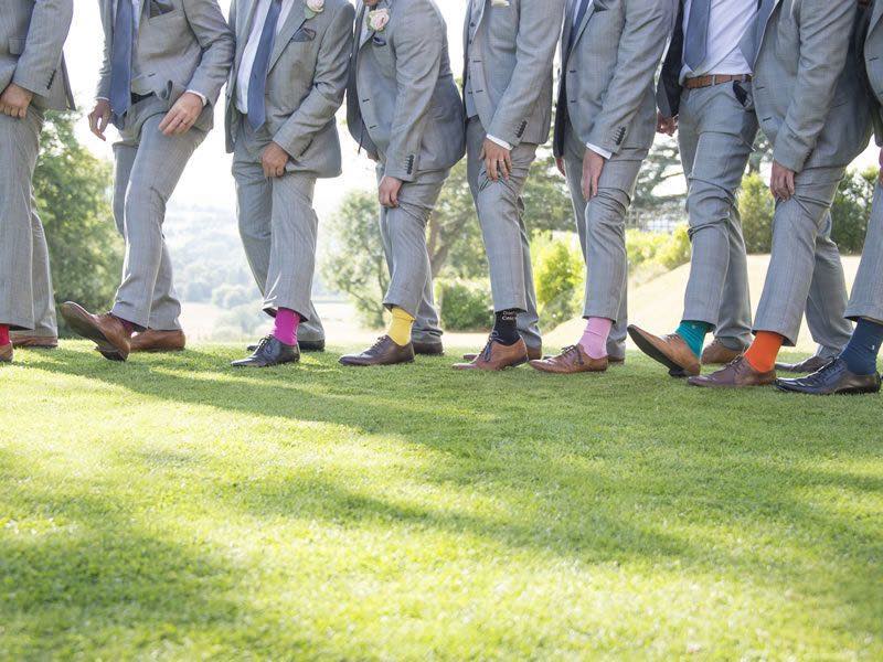 Groomsmen Socks Grooms Guide to Wedding Planning iManscape A Chair Affair