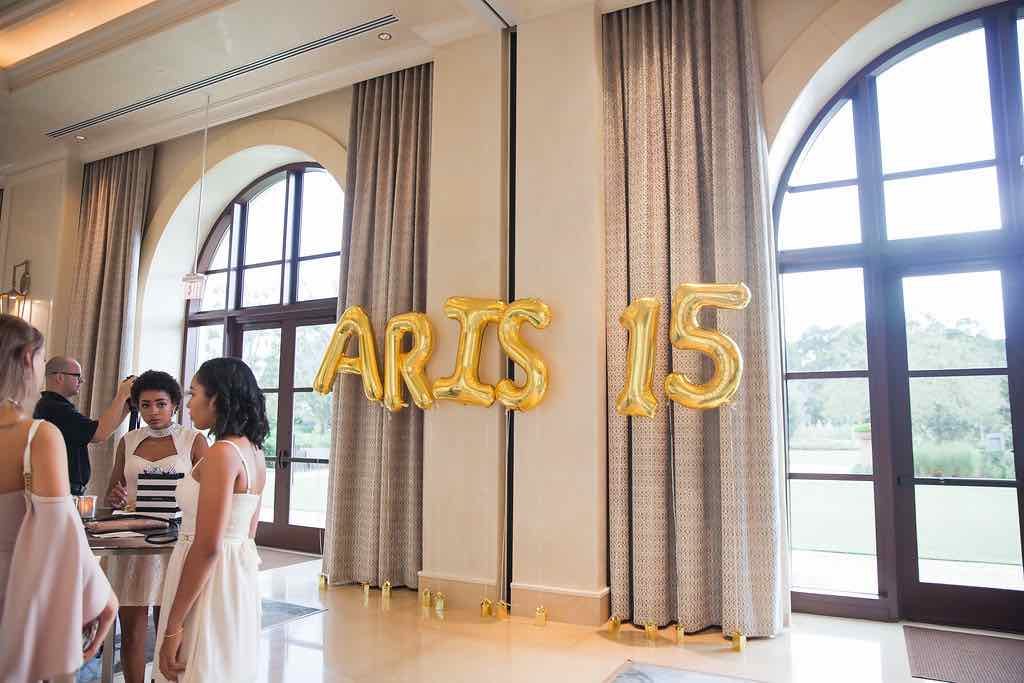 Traditional Birthday Celebration Four Seasons Orlando Quinceanera A Chair Affair Ari's 15 Marta Boschmann Photography