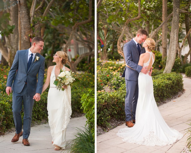 Carlouel Yacht Club Old Florida Wedding-First look-A Chair Affair