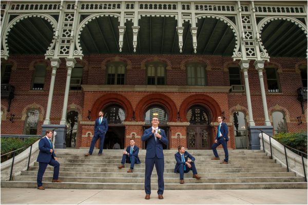 Davis Island Garden Club Outdoor Wedding-Groomsmen-A Chair Affair