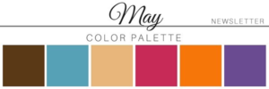 May 2018 Color Palette - A Chair Affair