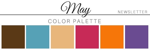 May 2018 Color Palette - A Chair Affair - A Chair Affair, Inc.