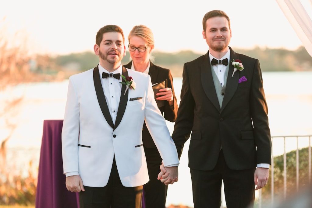 Rafael and Matt winter Cypress Grove Estate Wedding LGBT Wedding A Chair Affair Captured by Elle