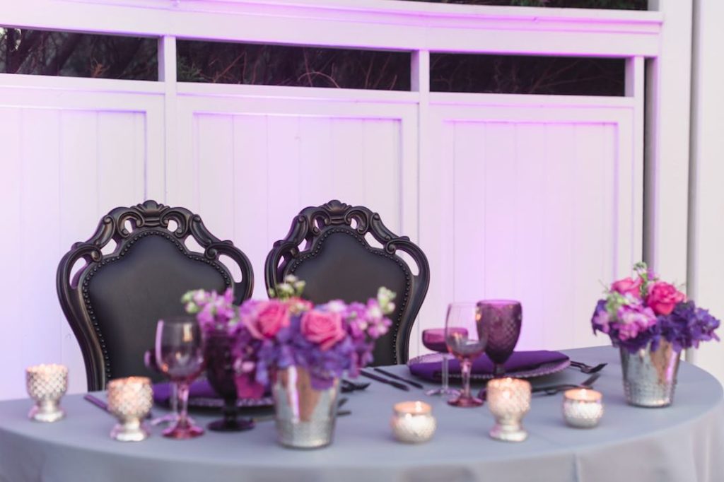 Rafael and Matt winter Cypress Grove Estate Wedding LGBT Wedding A Chair Affair black dynasty chairs Captured by Elle