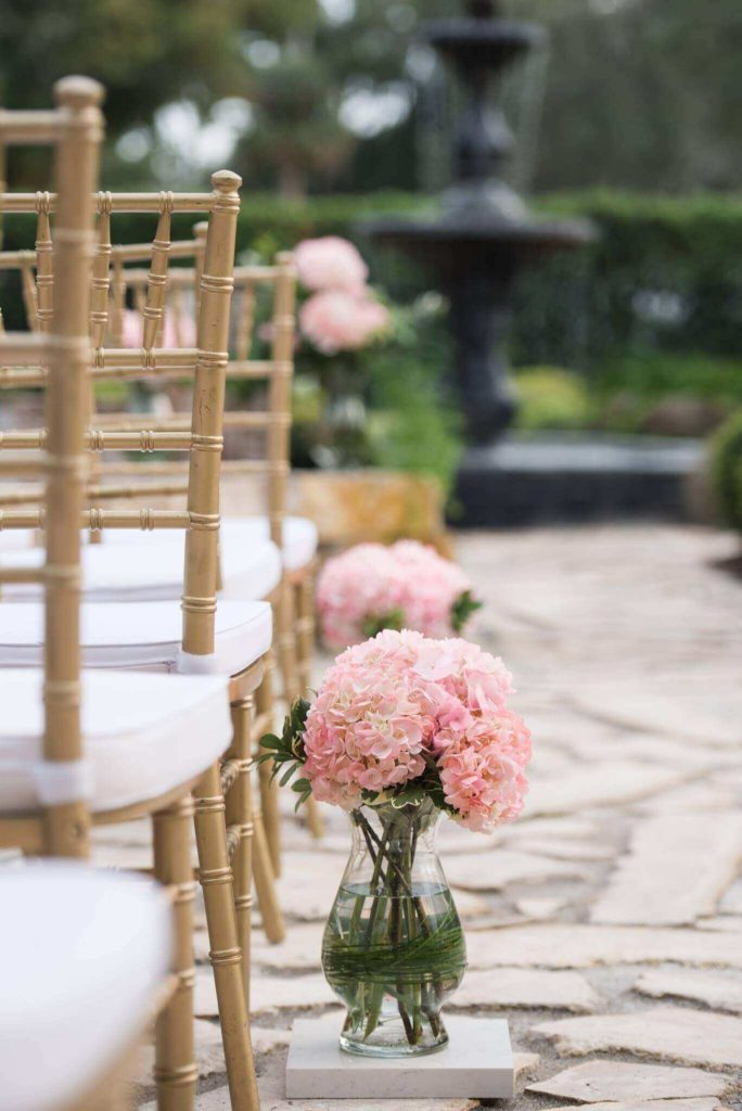 Stetson Mansion a chair affair gold chiavari chairs ceremony