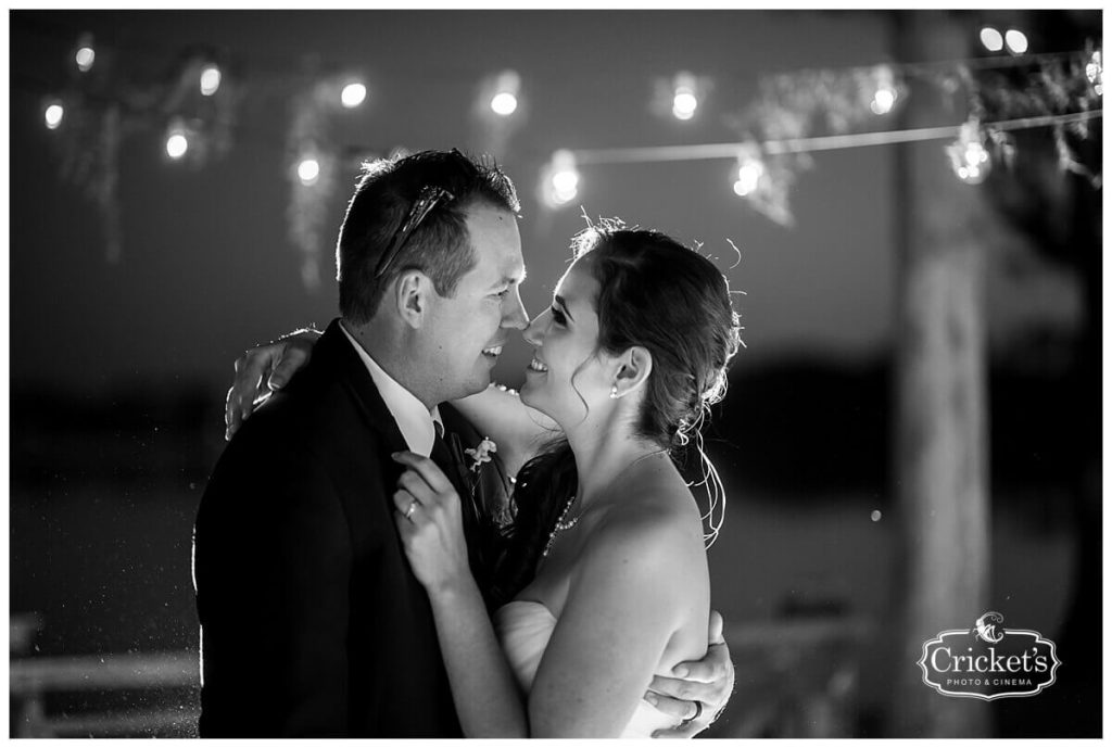 paradise-cove-orlando-wedding a chair affair bride and groom bw