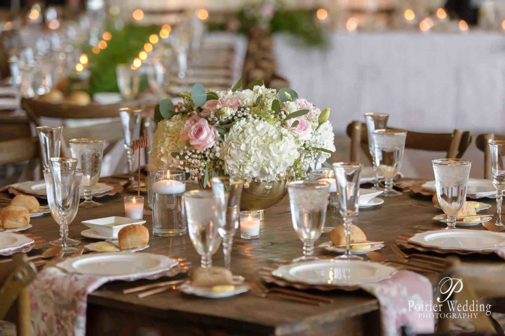 Valisha and Philip Pastel and Gold Bella Collina Wedding A Chair Affair Gold Rim Stemware Gold Rim Water Goblets