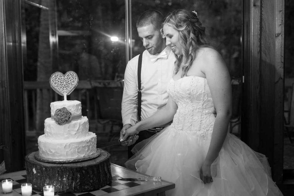 hammock house a chair affair bride and groom cake